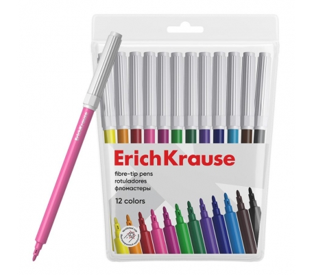 ROTULADORES COLOR ERICH KRAUSE 12 UN.