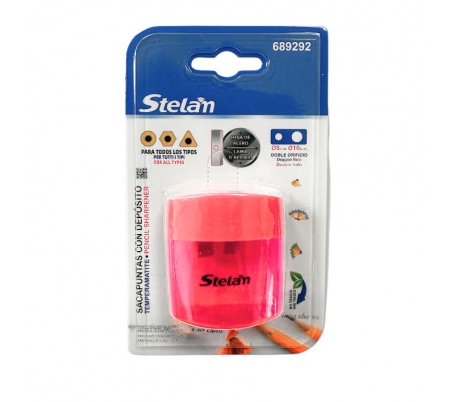SACAPUNTAS CON DEPÓSITO STELAN 1 UN.