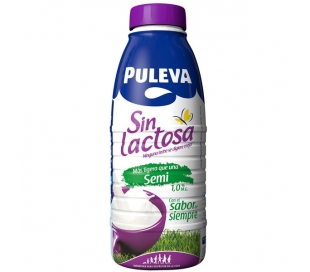 LECHE SIN LACTOSA SEMIDES. PULEVA 1 L.