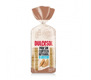 PAN MOLDE INTEGRAL SIN CORTEZA DULCESOL 450 GR.
