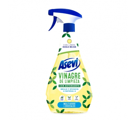 VINAGRE LIMPIEZA MULTIUSOS CON LIMON ASEVI 750 ML.