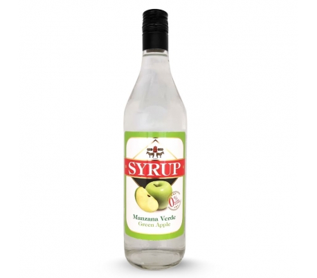 LICOR SIN ALCOHOL MANZANA VERDE SYRUP 1 L.