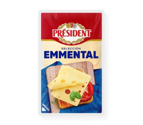 QUESO EMMENTAL PRESIDENT 80 GR.