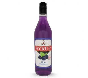 LICOR SIN ALCOHOL MORA SYRUP 1 L.