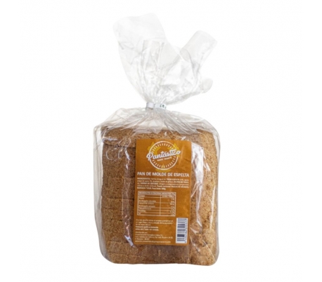 PAN MOLDE ESPELTA PANTÁSTICO 400 GR.