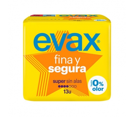 compresas-fina-y-segura-maxi-super-evax-13-uds