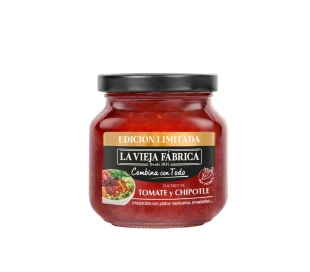 SALSA TOMATE Y CHIPOTLE LA VIEJA FABRICA 280 GR.