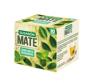 MATE SABOR MENTA HIERBABUENA SUSARON 10 UN.