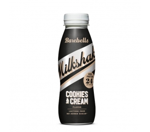 BATIDO COOKIES&CREAM PROTEIN BAREBELLS 330 ML.