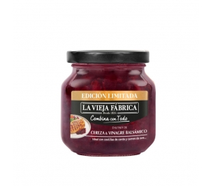 SALSA CEREZA Y VINAGRE BALSÁMICO LA VIEJA FABRICA 270 GR.