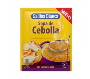 SOPA CEBOLLA GALLINA BLANCA 48 GR.