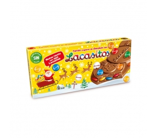 TURRON CRUJIENTE DE CHOCOLATE LACASITOS 215 GRS.