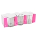 VASO CRISTAL PARIS PACK 6 UN.