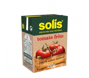 TOMATE FRITO 100% NATURAL SOLIS 350 GR.BRIK