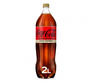 REFRESCO COLA ZERO AZUCAR ZERO CAFEINA COCA COLA 2 L.