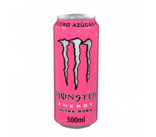 BEBIDA ENERGÉTICA ULTRA ROSÁ MONSTER 500 ML.