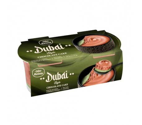 MOUSSE CHOCOLATE CAKE DUBAI REINA PACK 2X70 GR.