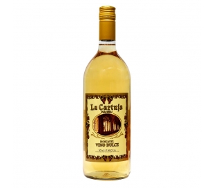 VINO DULCE MOSCATEL LA CARTUJA 1 L.