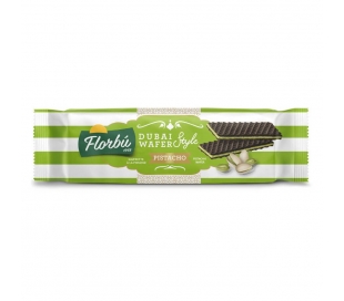 GALLETA WAFER PISTACHO DUBAI FLORBU 110 GR.