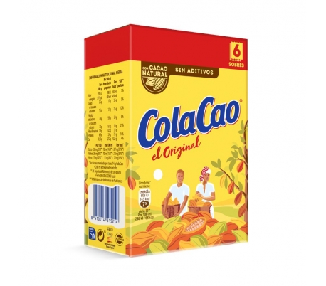 CACAO SOLUBLE ORIGINAL COLA CAO PACK 6X16 GR.