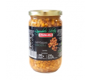 LENTEJAS COCIDAS PENELAS 210 GR.