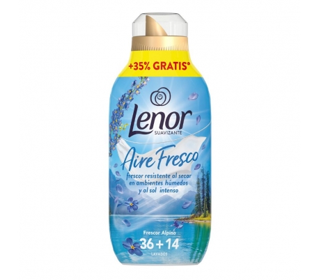 SUAVIZANTE FRESCOR ALPINO LENOR 36+14 LAVADOS