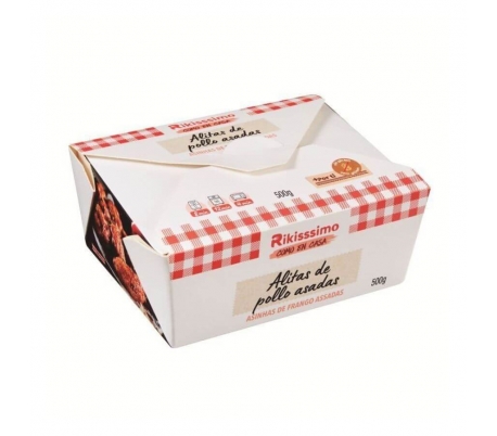 ALITAS POLLO ASADAS RIKISSIMO 500 GR.