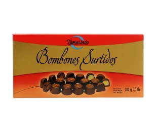 BOMBONES SURTIDOS CAJA TAMARINDO 200 GR.