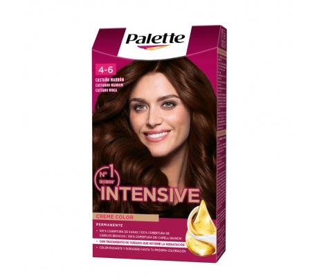 TINTE COLOR CASTAÑO MARRON INTENSIVE PALETTE 1 UN.