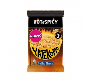 FIDEOS ORIENTALES HOT&SPICY YATEKOMO 82 GR.