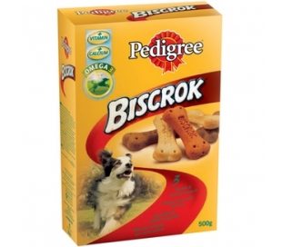 GALLETAS PERRO BISCROK PEDIGREE 500 GR.