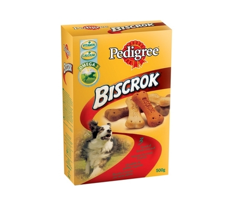 GALLETAS PERRO BISCROK PEDIGREE 500 GR.