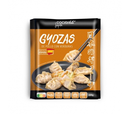 GYOZAS POLLO CON VERDURAS COCINARTE 220 GR.