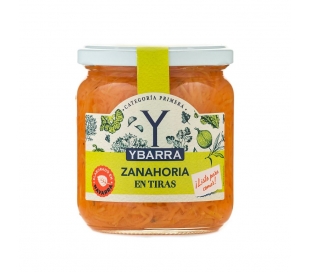 ZANAHORIA EN TIRAS YBARRA 370 GR.