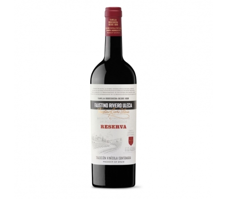 VINO TINTO RESERVA FAUSTINO RIVERO ULECIA 75 CL.