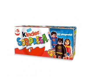 HUEVO SORPRESA MIRACULOUS KINDER PACK 3 UN.