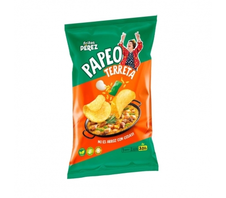 PAPAS FRITAS PAPEO TERRETA FRITOS PEREZ 100 GR.