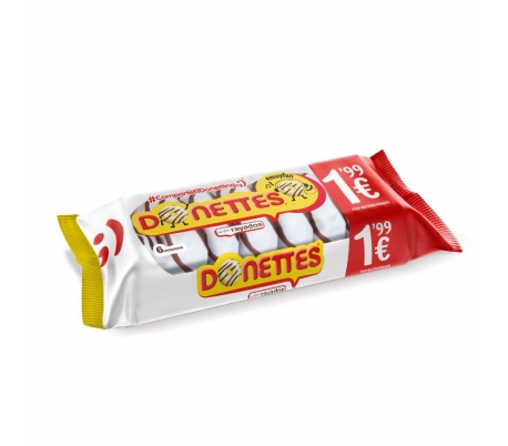 DONETTES RAYADOS BIMBO 132 GR.6 UN.
