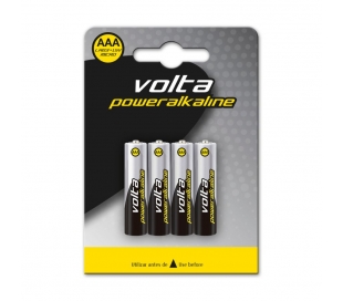 PILA ALKALINA LR03 1,5V. VOLTA 4 UN.