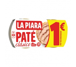 pate-clasico-la-piara-pack-2x75-gr