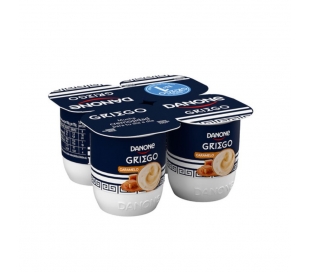 YOGUR GRIEGO CARAMELO DANONE PACK 4X115 GR.