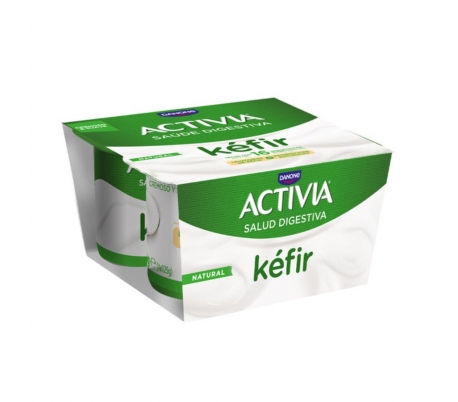 KEFIR NATURAL ACTIVIA PACK 4X125 GR.