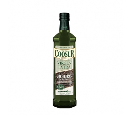 ACEITE OLIVA VIRGEN EXTRA SIN FILTRAR COOSUR 750 ML.VIDRIO