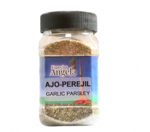 CONDIMENTO AJO Y PEREJIL ANGELA & J.J. 165 GR.