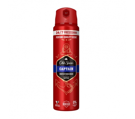 DESODORANTE SPRAY MAN CAPTAIN OLD SPICE 150 ML.