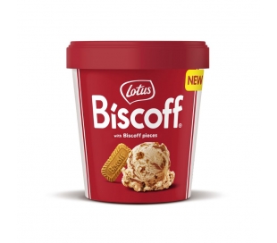 HELADO LOTUS BISCOFF 425 ML.TARRINA