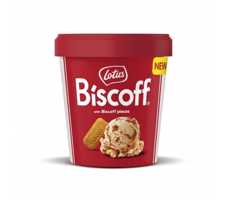 HELADO LOTUS BISCOFF 425 ML.TARRINA