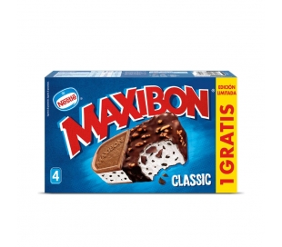 HELADO NATA CLASSIC MAXIBON 3+1 GRATIS