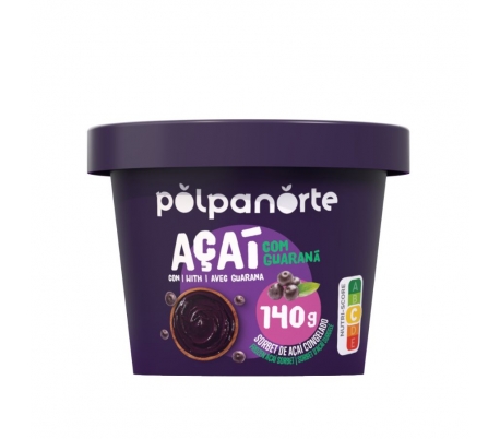 ACAI CON GUARANA POLPANORTE 140 GR.