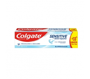 PASTA DENTAL SENSITIVE BLANQUEADOR COLGATE 75 ML+25ML GRATIS